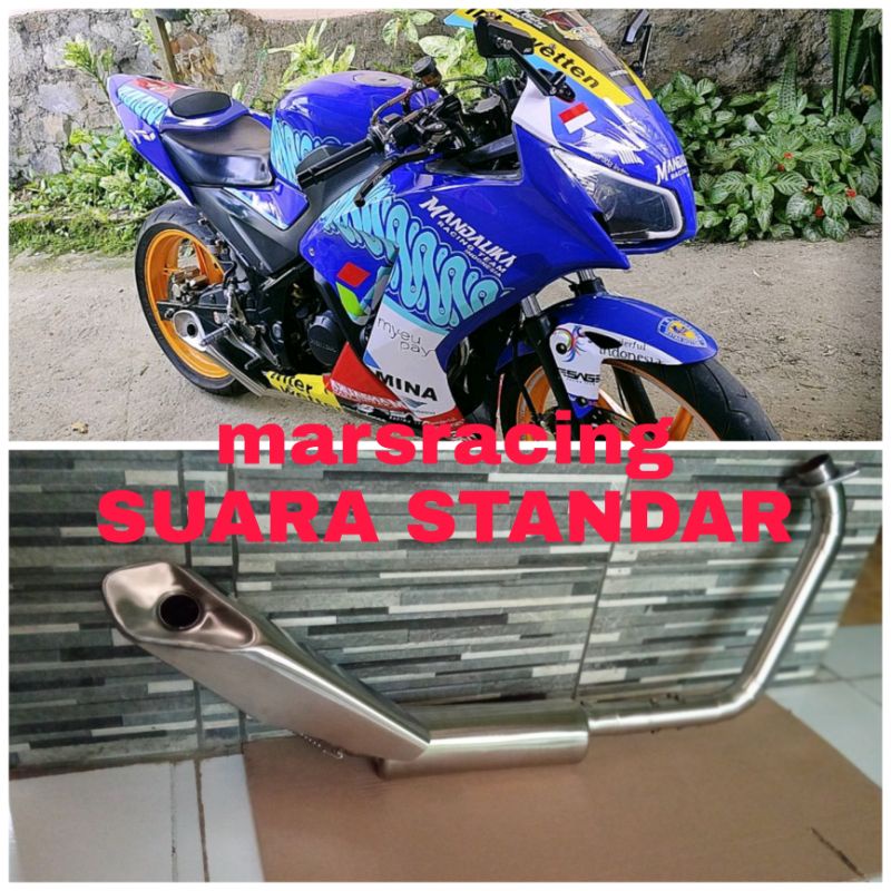 Jual Knalpot Racing Underbelly CBR Lokal Facelift CB Verza Tiger R15