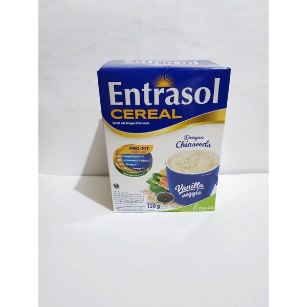 Jual Entrasol Quick Start Cereal Coklat Vanila Sereal X Gr