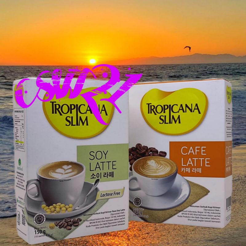 Jual Tropicana Slim Cafe Latte Soy Latte 10s Shopee Indonesia