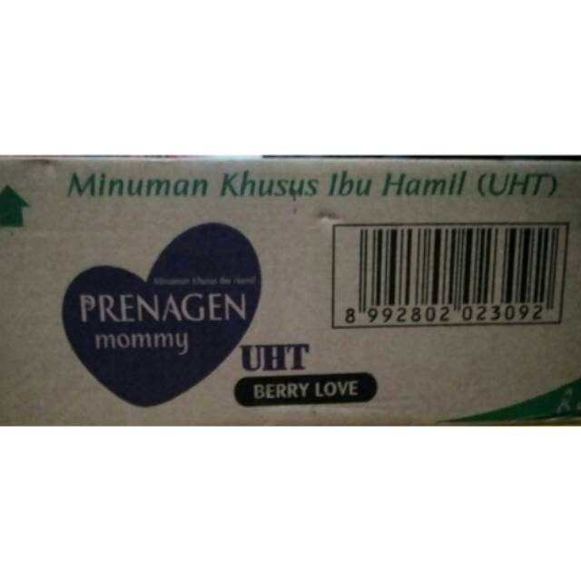 Jual Prenagen Mommy Uht Berry Love Coklat Ml Shopee Indonesia