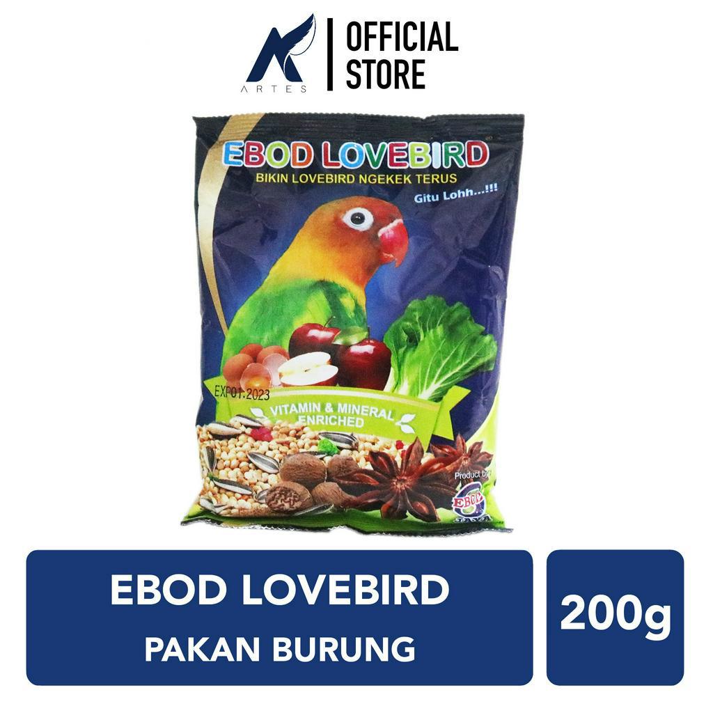 Jual Ebod Jaya Lovebird Pakan Makanan Burung Love Bird Kenari Anis