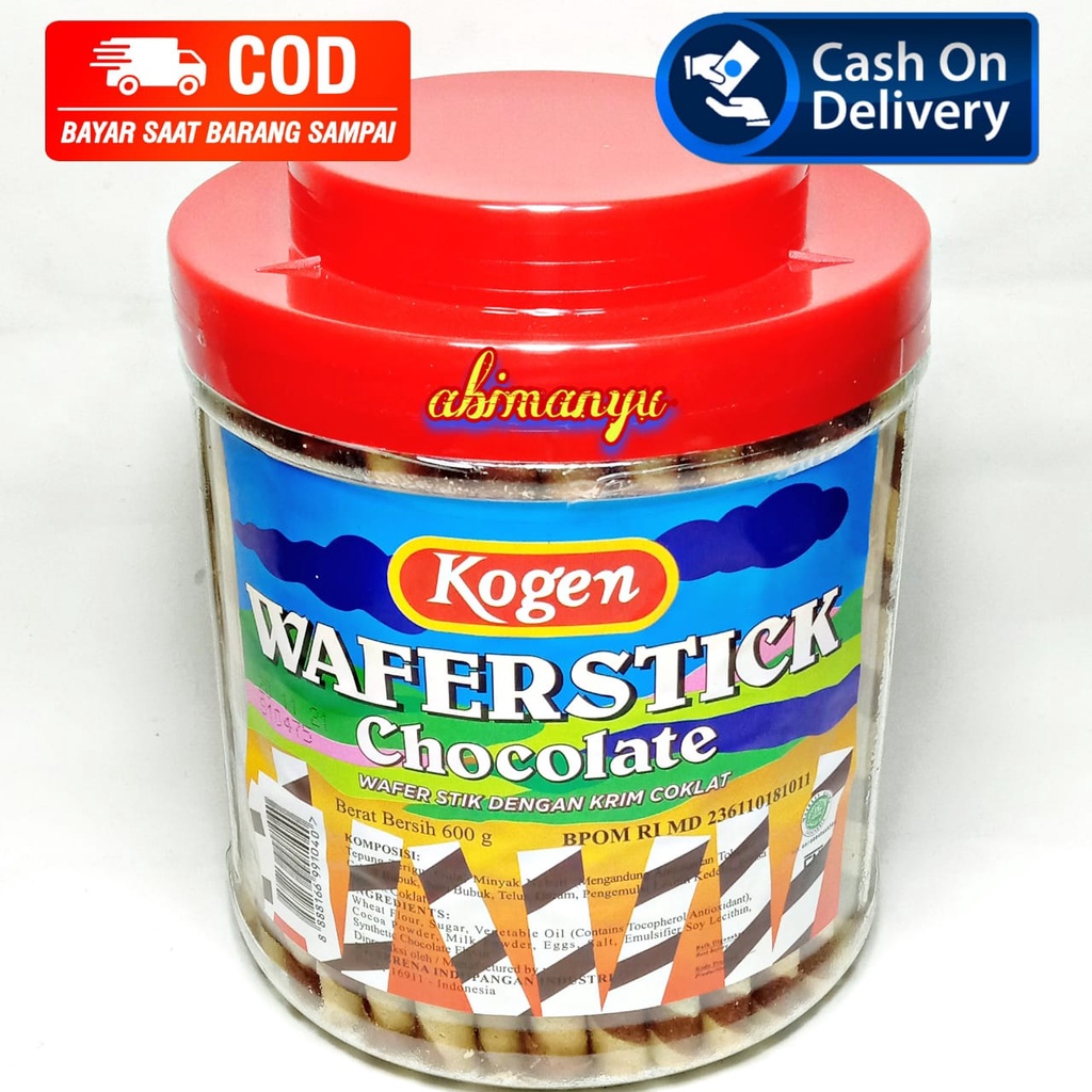 Jual Astor Coklat Kogen Toples KOGEN WAFERSTICK TOPLES 600 Gram