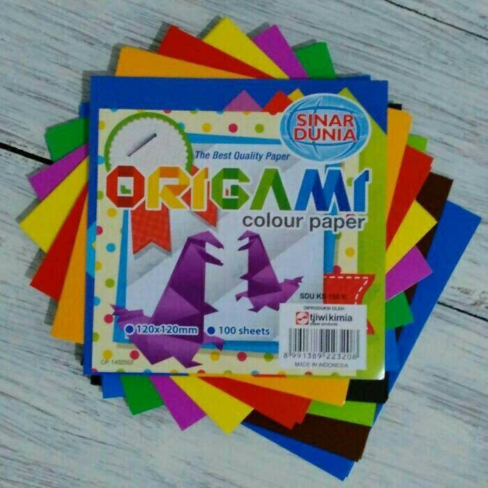 Jual Senikertas Kertas Warna Origami Cm X Cm Kertas Seni