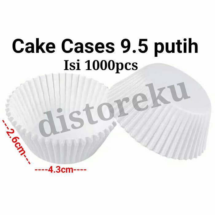 Jual 1000pcs Cake Cases Paper Cup Kertas Cetakan Kertas Kue Kering 9 5