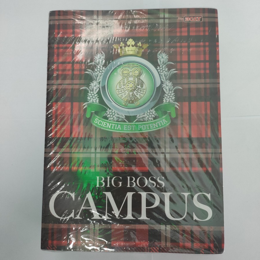 Jual BUKU TULIS BIG BOSS CAMPUS 1 PAK ISI 10 BUKU 50 LEMBAR TERLARIS