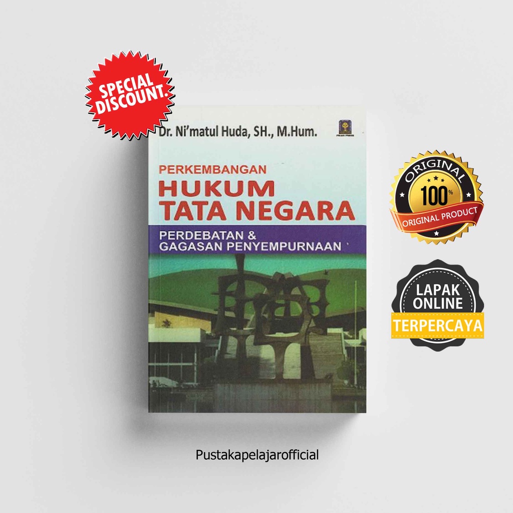 Jual BUKU ORI PERKEMBANGAN HUKUM TATA NEGARA PERDEBATAN DAN GAGASAN