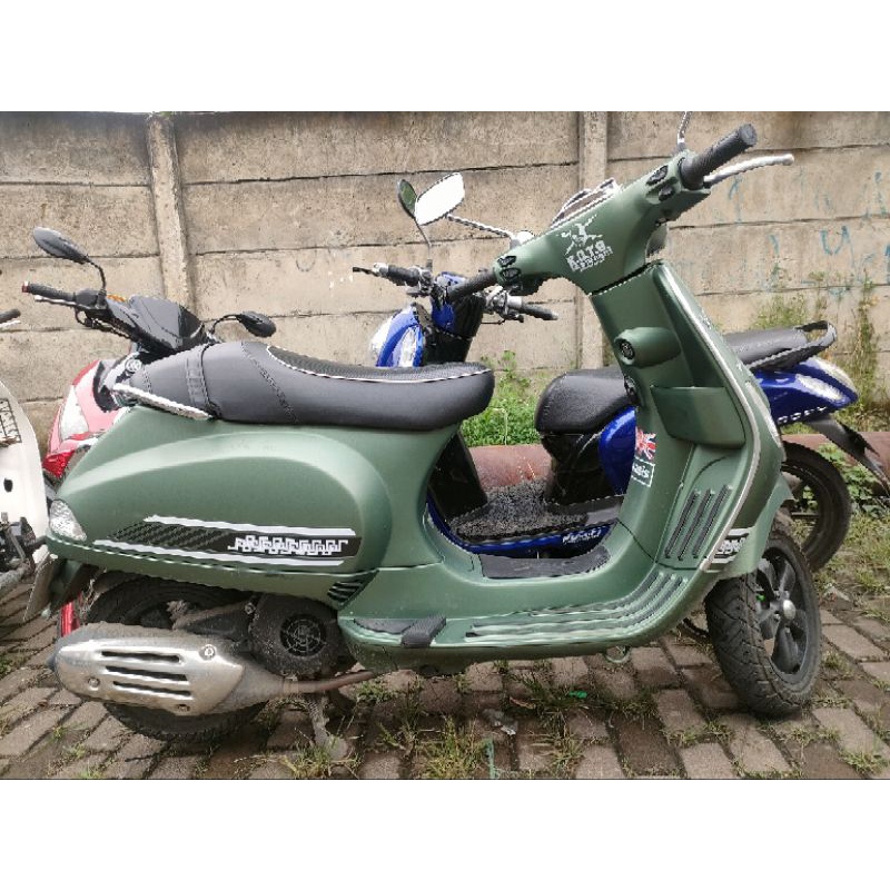 Jual Striping Sticker Vespa Matic Lx S Sprint Primavera Transparan