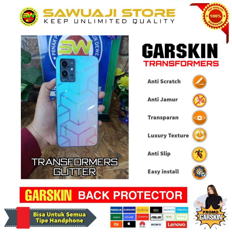 Jual Garskin Transformers Gliter Poco All Series Poco M Poco M Pro