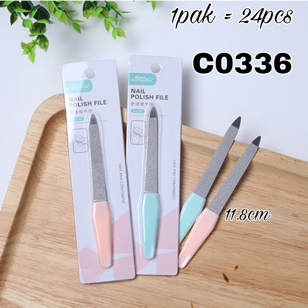 Jual Nail Polish File Kikir Kuku Besi Alat Manicure C Shopee