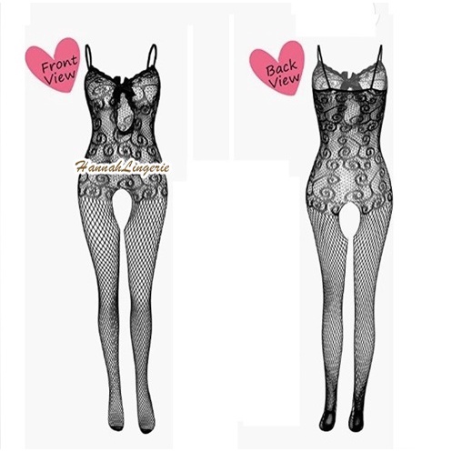 Jual Bodystocking XXL XL L BigSize By Hannah Lingerie Stocking Badan