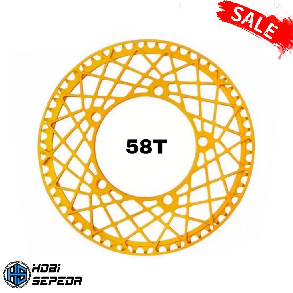 Jual Chainring Litepro Gold T Dengan Model Jaring Yang Keren Shopee