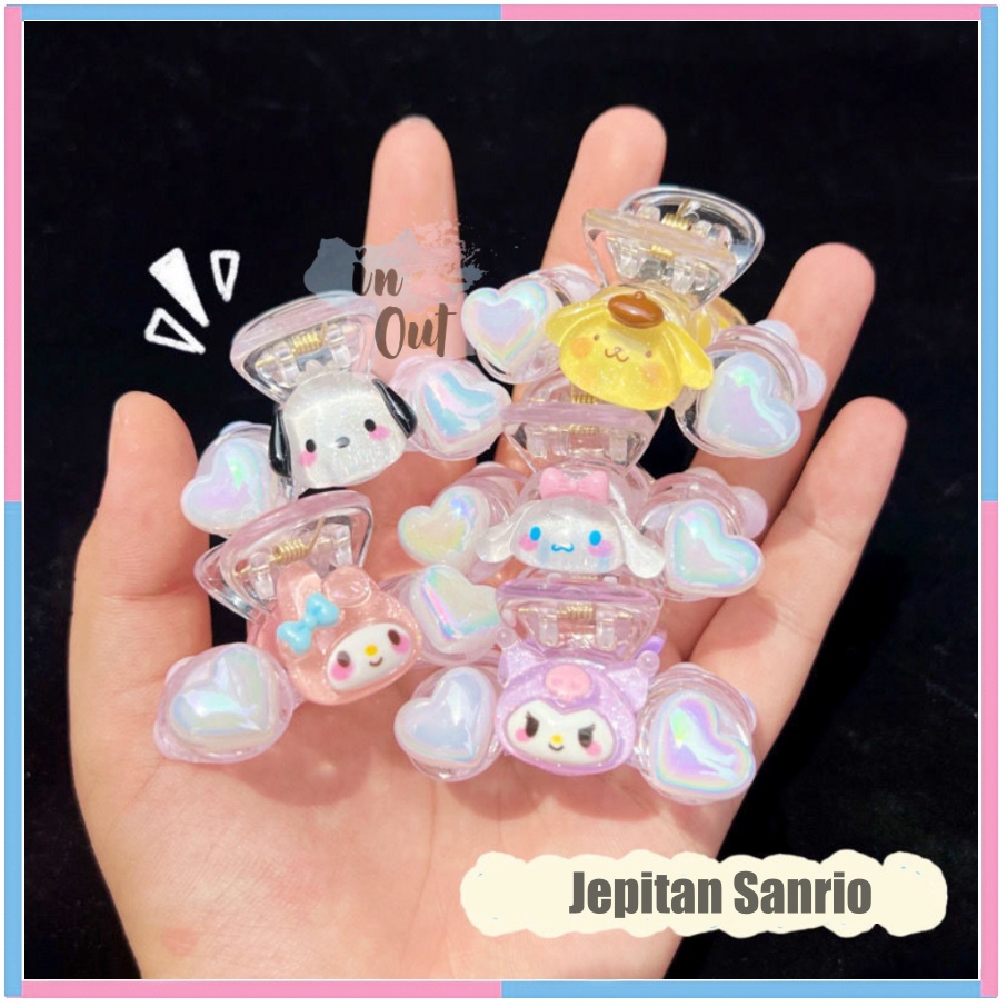 Jual Jepit Rambut Sanrio All Character Jepitan Rambut Besar Sanrio