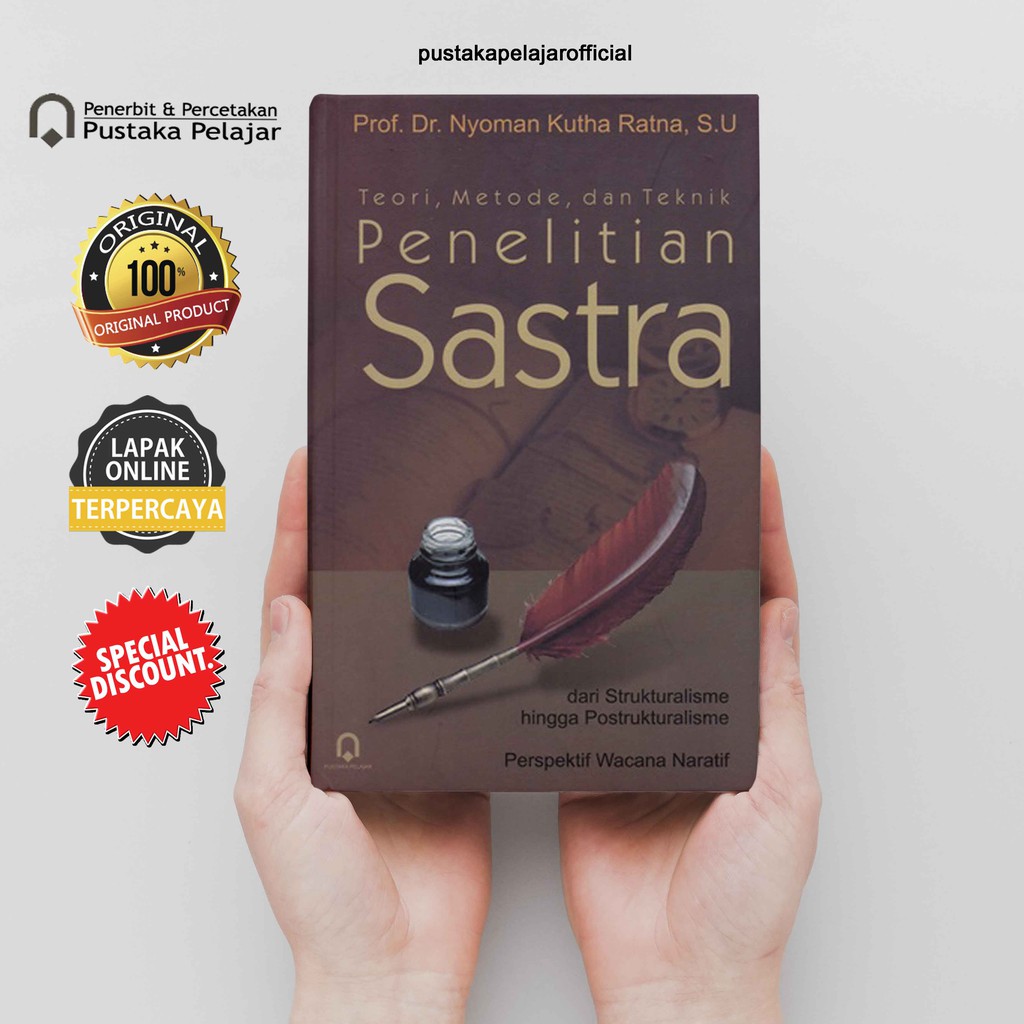 Jual BUKU ORI TEORI METODE DAN TEKNIK PENELITIAN SASTRA NYOMAN KUTHA