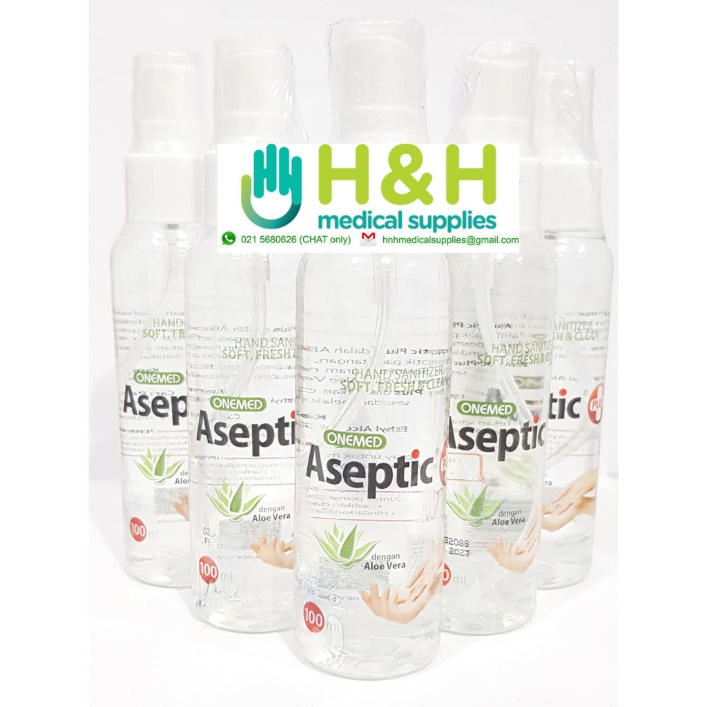 Jual Aseptic Plus Ml Hand Sanitizer Cairan Antiseptik Shopee