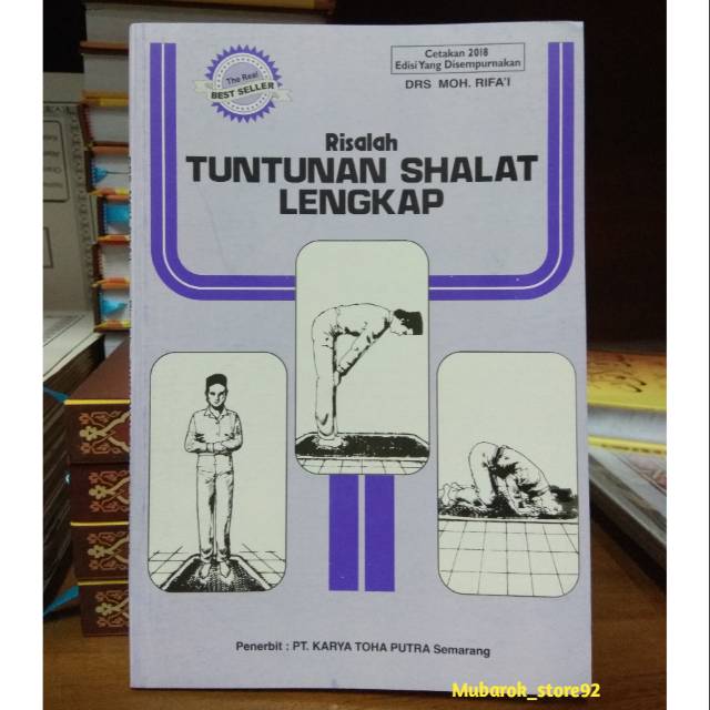 Jual Risalah Tuntunan Shalat Lengkap BESAR A5 Panduan Praktek Sholat