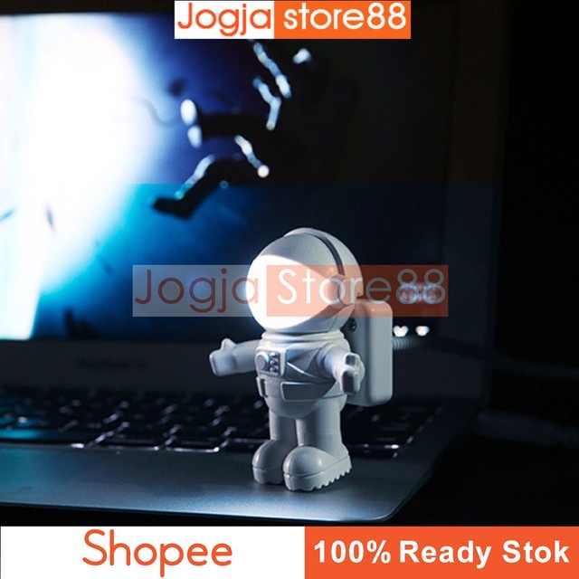 Jual Lampu Dekorasi Tidur Led Usb Flexible Desain Spaceman Astronaut V