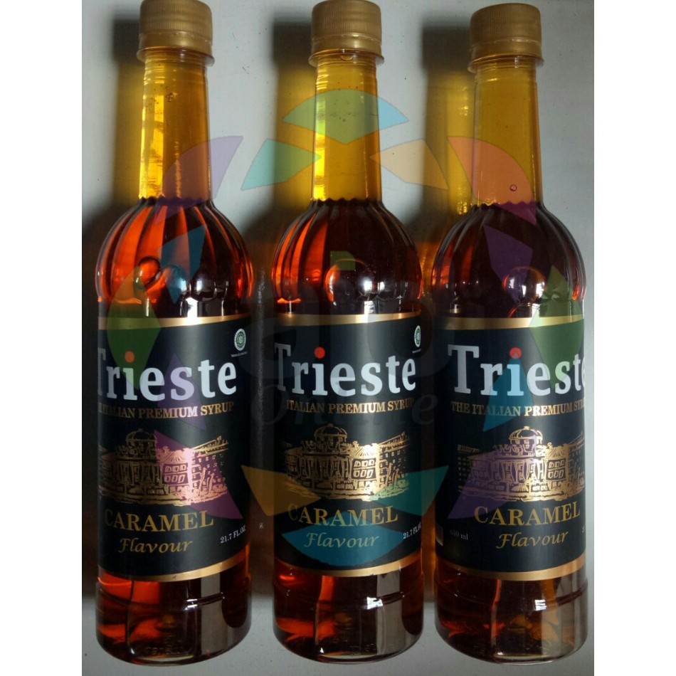 Jual Sirup Trieste Italian Premium Syrup Caramel Flavour Shopee Indonesia