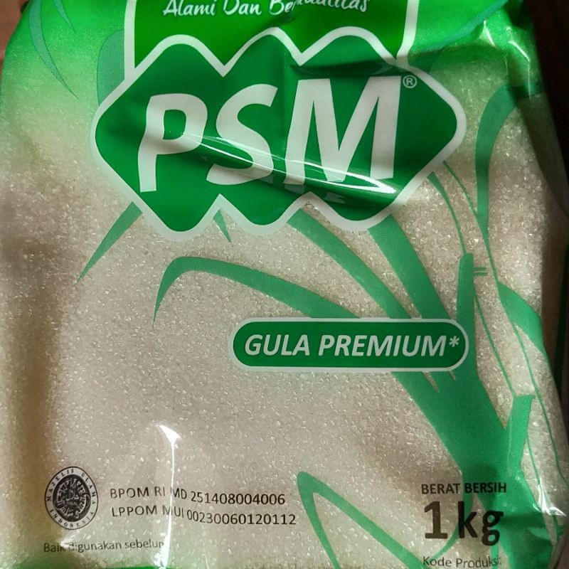 Jual PSM Gula Kristal Putih Premium 1 Kg Shopee Indonesia