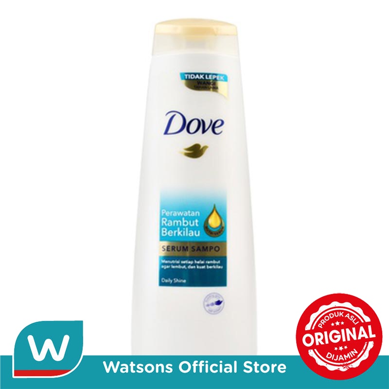 Jual Dove Shampoo Rambut Berkilau 290ml Shopee Indonesia