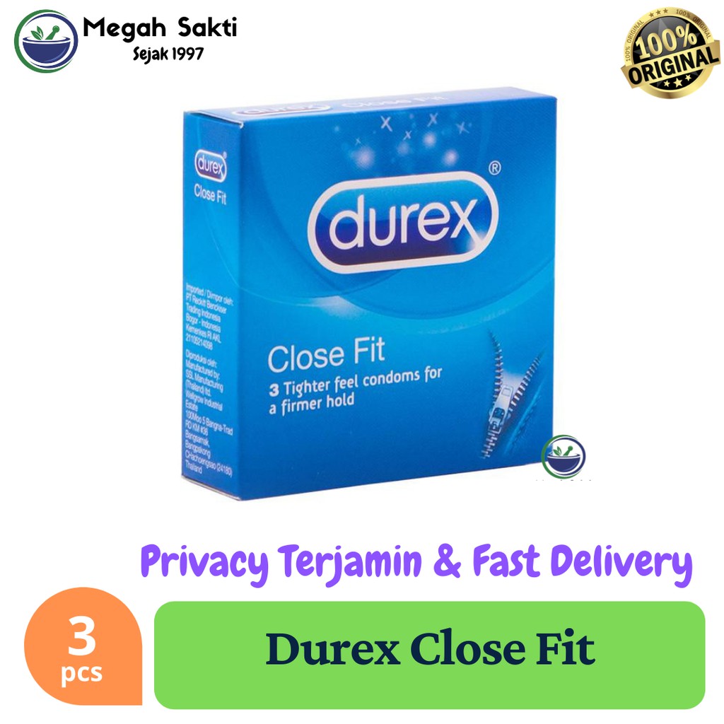 Jual Megah Sakti Kondom Durex Close Fit S Kondom Ukuran Kecil