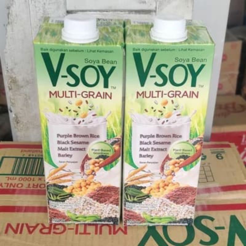 Jual LIMITED EDITION VSOY MULTIGRAIN 1 LITER V SOY MULTI GRAIN Shopee