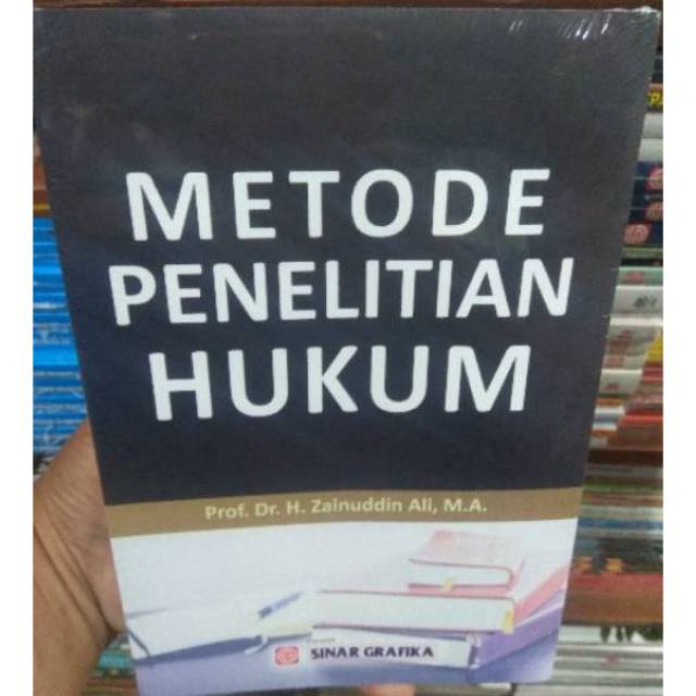 Jual Metode Penelitian Hukum Prof Dr Zainuddin Ali Shopee Indonesia