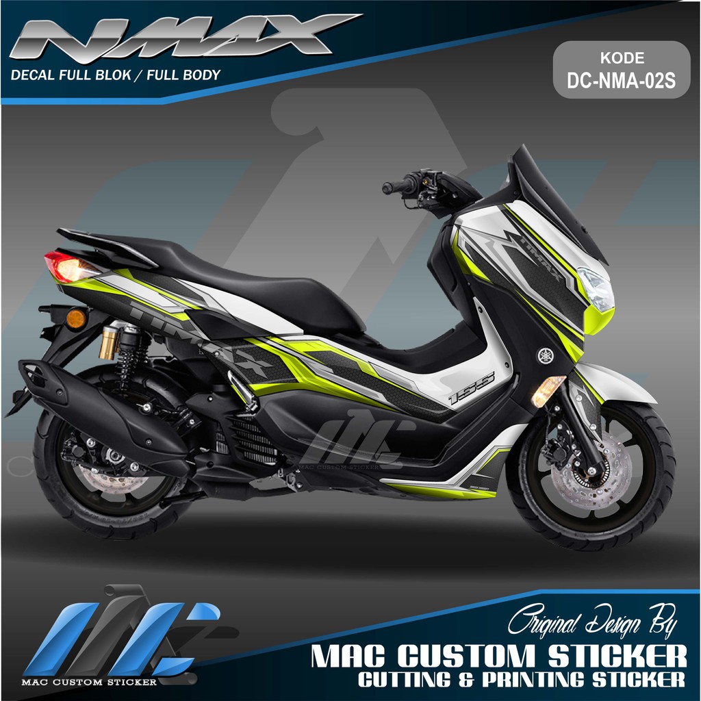 Jual Decal Nmax New Stiker Full Blok Nmax Dc Nma