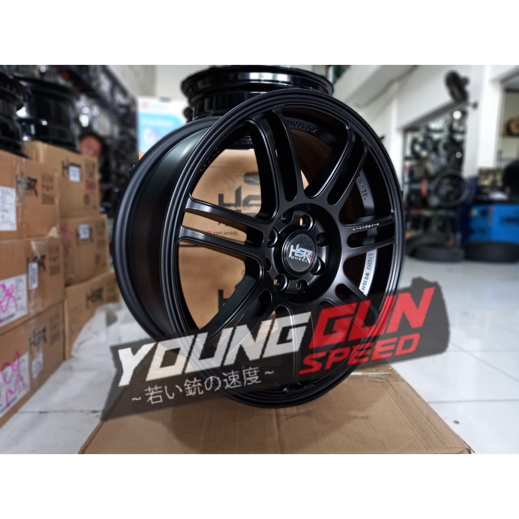 Jual Velg Mobil HSR R15 Model HSR Boon Ring 15 PCD 4X100 4X114 3 ET42