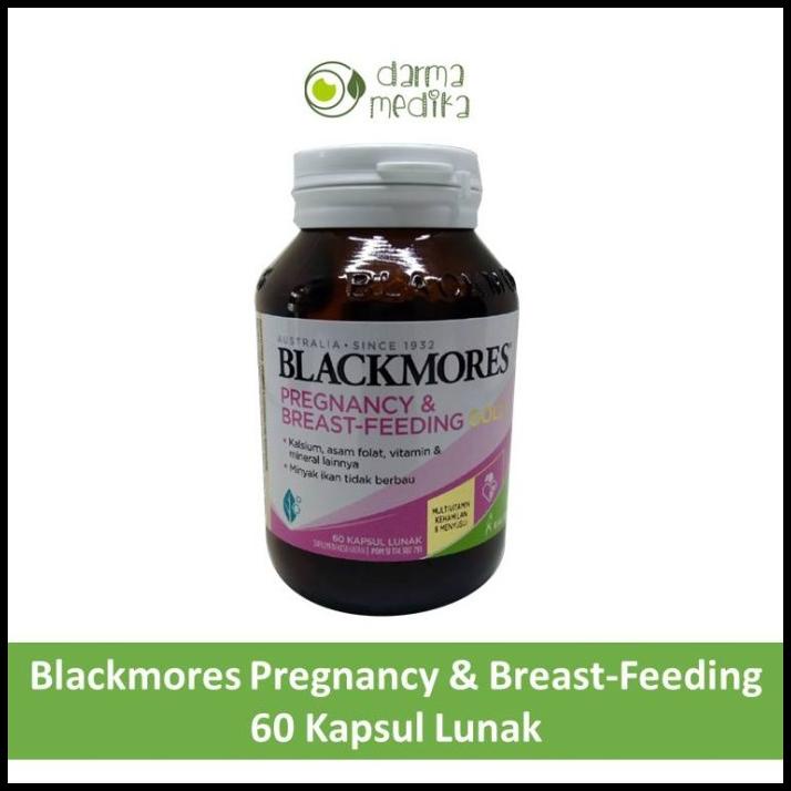 Jual Blackmores Pregnancy And Breastfeeding Gold Kapsul Lunak