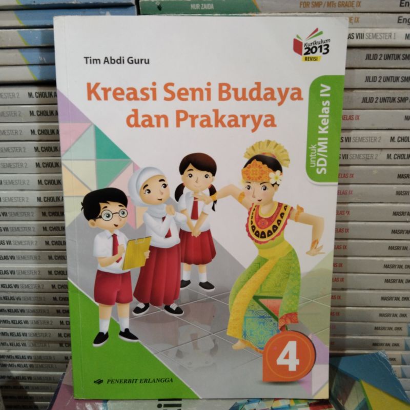 Jual Kreasi Seni Budaya Dan Prakarya Untuk Sd Mi Kelas Kurikulum