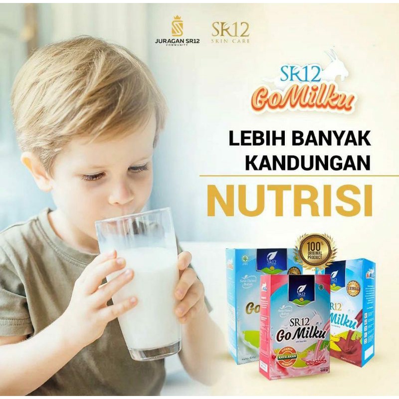 Jual Gomilku Sr Susu Kambing Etawa Bubuk Susu Kesehatan Halal Bpom L