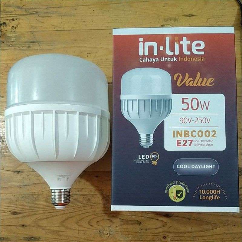 Jual Lampu Led In Lite Value Putih Watt Cooldaylight Inbc