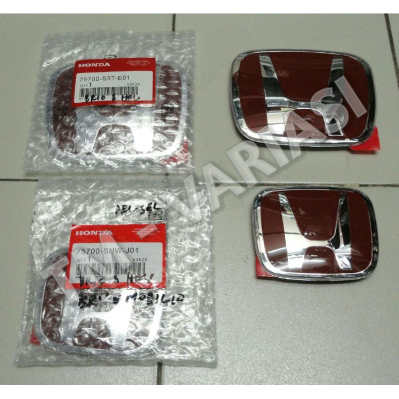 Jual Emblem Logo Honda Merah Satuan Shopee Indonesia