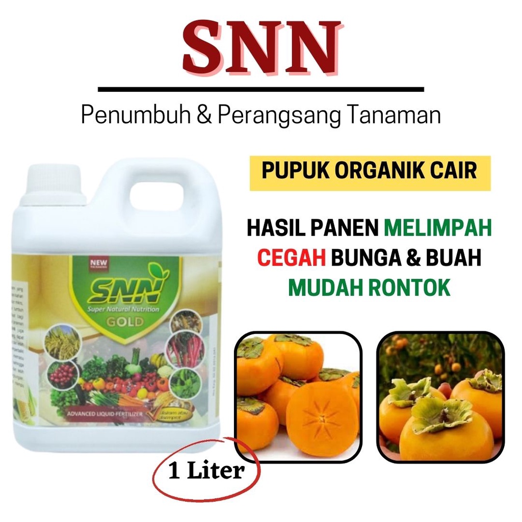 Jual Pupuk Nutrisi Tanaman Buah Buahan Pupuk Organik Cair SNN Cegah