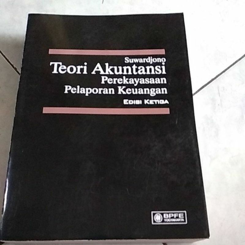 Jual Teori Akuntansi Edisi By Suwardjono Shopee Indonesia