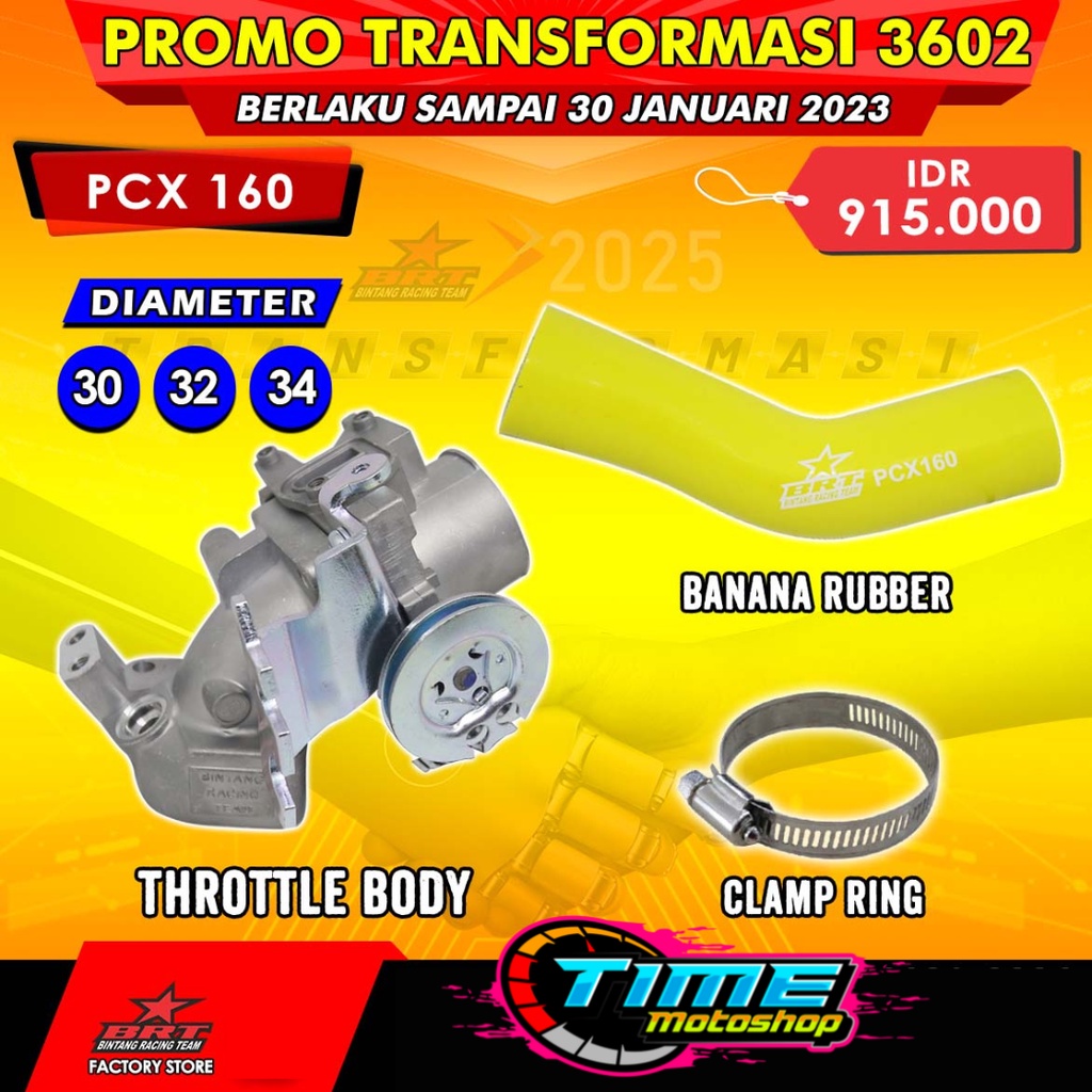 Jual Throttle Body Pcx Banana Rubber Brt Mm Mm Mm Shopee