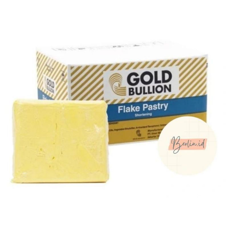 Jual Gold Bullion Flake Pastry Filma Puff Pastry Shortening Korsvet