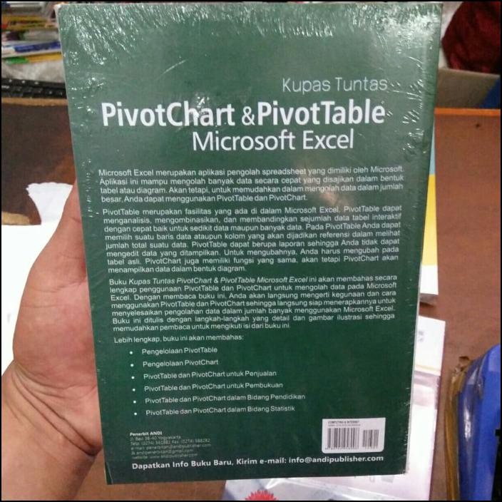 Jual Kupas Tuntas Pivotchart Dan Pivot Table Microsoft Excel Shopee