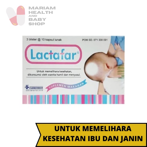 Jual Lactafar Isi Kapsul Vitamin Ibu Hamil Dan Menyusui Shopee