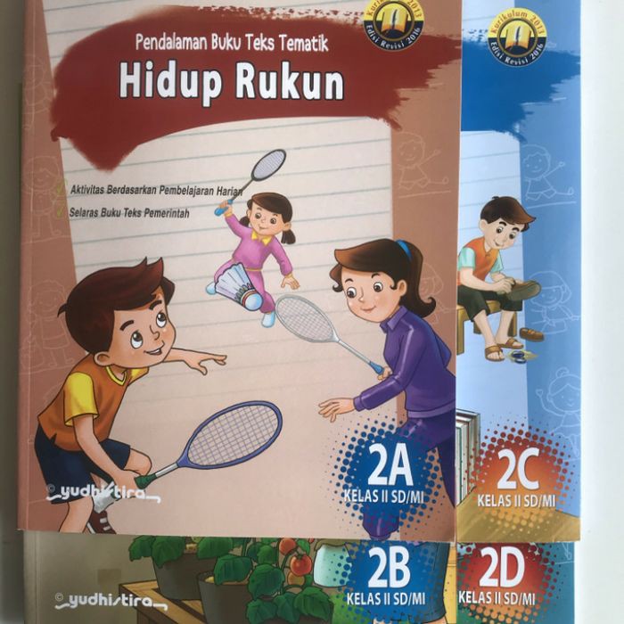 Jual Paket Buku Pendalaman Materi Teks Tematik Sd Mi Kelas Jilid A B