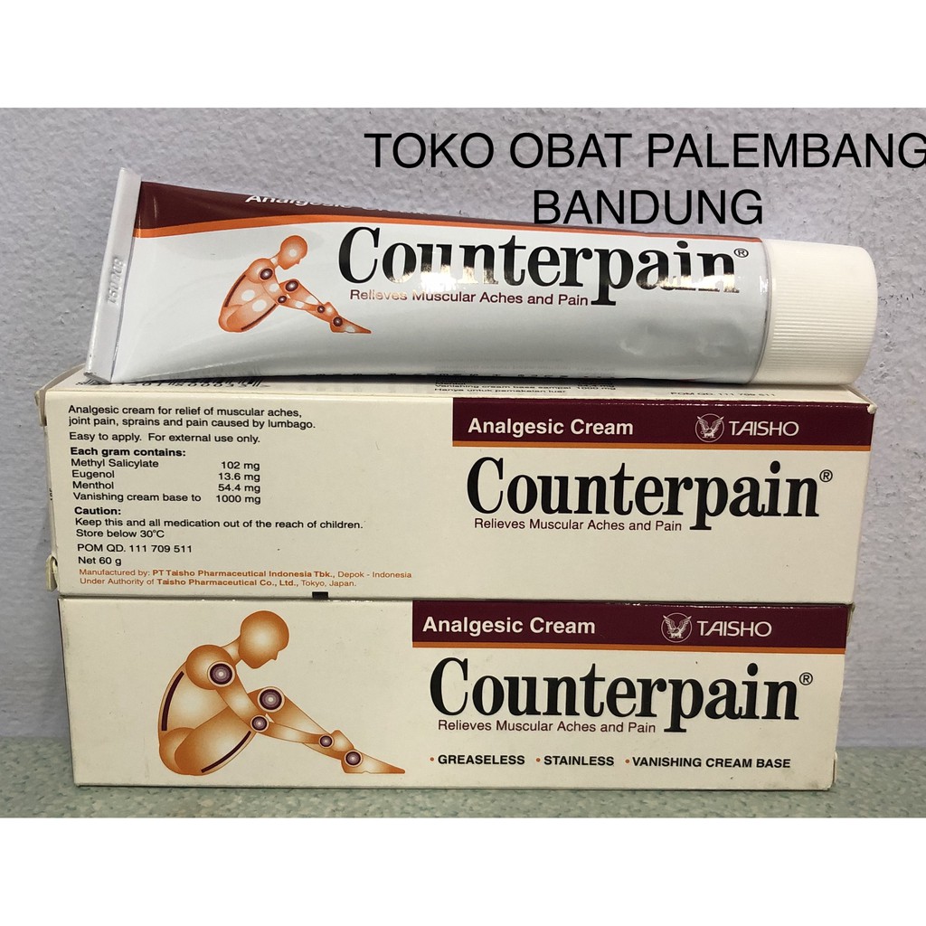 Jual Counterpain Gram Taisho Analgesic Cream Counter Pain Shopee