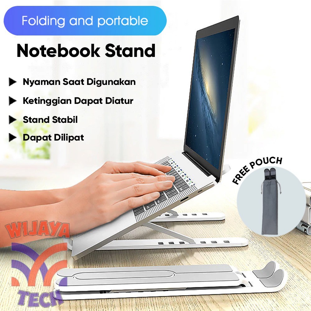 Jual Laptop Standing Portable Dudukan Laptop Model Lipat P