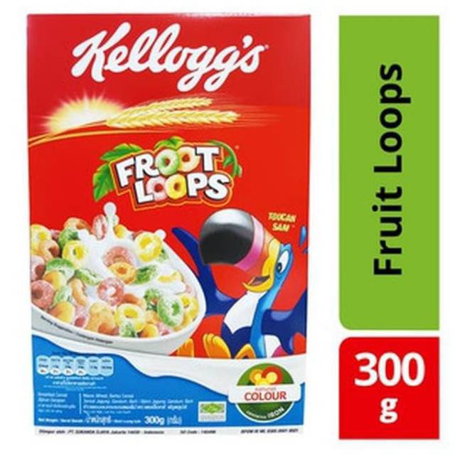 Jual KELLOGGS KELLOGG S Froot Loops 300 G Gram Sereal Bukan Koko Krunch