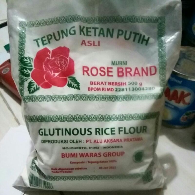 Jual Tepung Ketan Putih Rose Brand G Shopee Indonesia