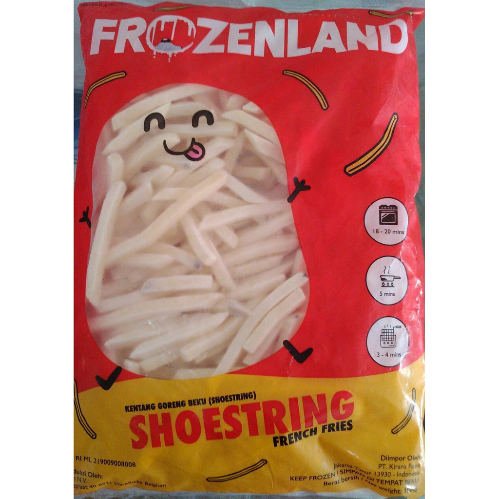 Jual Frozenland Kentang Shoestring Kg Shopee Indonesia