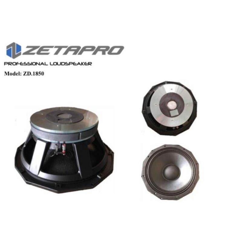 Jual Speaker Komponen ZETAPRO ZD1850 ZD 1850 ORIGINAL 18 INCH TERBAIK