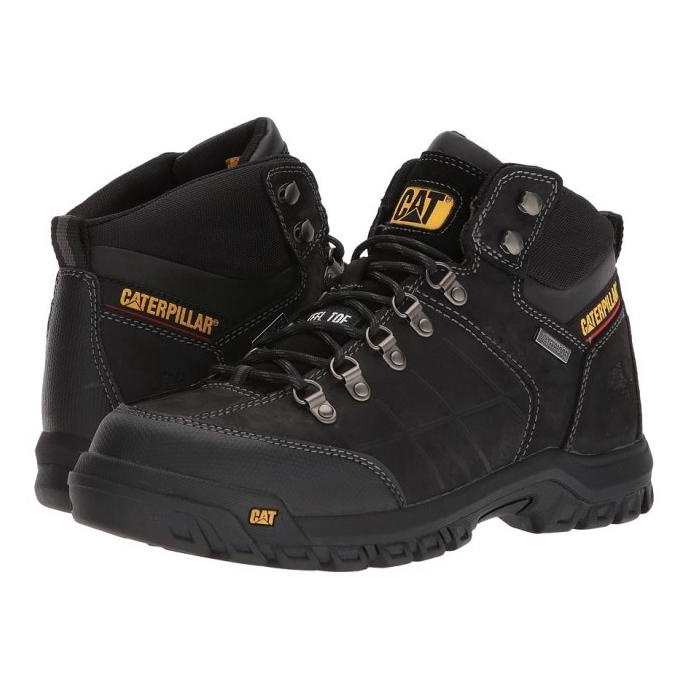 Jual SEPATU SAFETY CATERPILLAR THRESHOLD ST WATERPROOF BLACK ORIGINAL