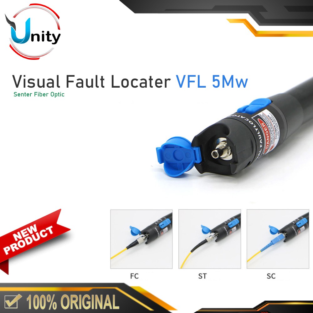 Jual Vfl Mw Visual Fault Locater Senter Fiber Optic Ftth Fo Senter