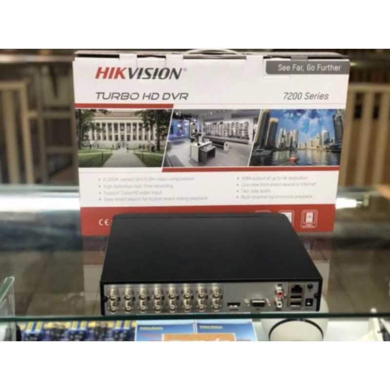 Jual DVR CCTV HIKVISION DS 7216HGHI K1 New Turbo HD DVR Shopee Indonesia