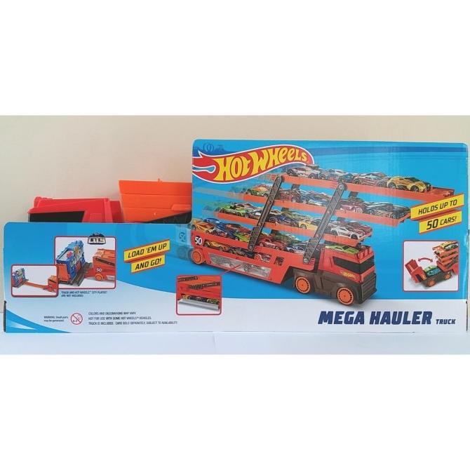 Jual Jual MATTEL Hot Wheels Mega Hauler Truck 50th Anniversary